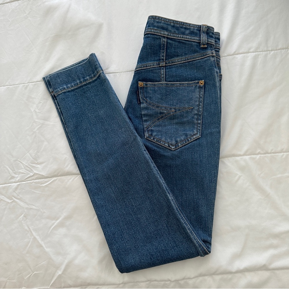 Louis Vuitton Dark Blue Straight Leg Jeans